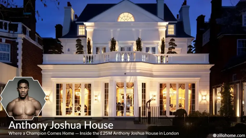 Anthony Joshua House — luxury mansion in St John's Wood, London