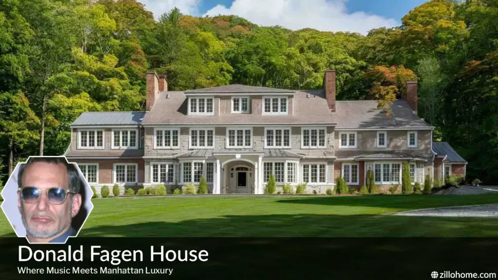 Donald Fagen House exterior view in the Upper East Side neighborhood of Manhattan, New York City