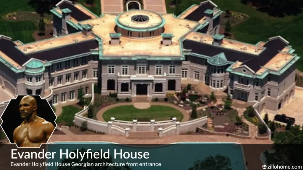 Evander Holyfield House exterior view in Fayetteville Georgia