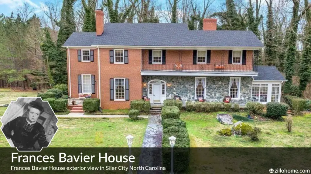 Frances Bavier House in Siler City North Carolina exterior view