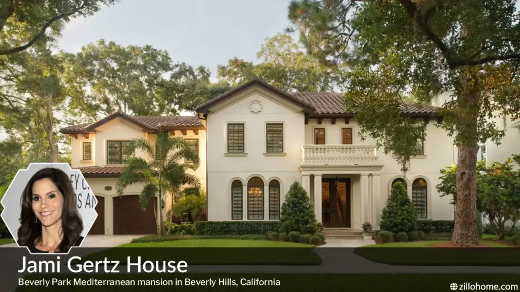 A Billionaire Actress Lives Here — Jami Gertz House Tour in Beverly Hills, California Jami Gertz House — Beverly Park Mediterranean mansion in Beverly Hills, California