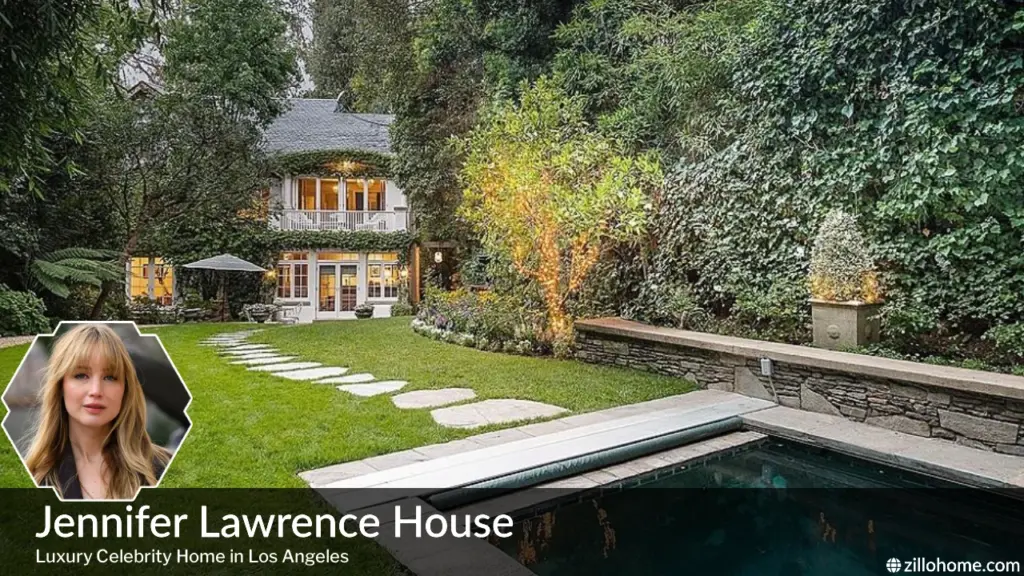 Stunning Jennifer Lawrence House Tour in Los Angeles, California Jennifer Lawrence House exterior view in Los Angeles, California
