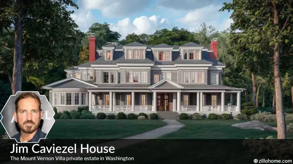 Jim Caviezel House — The Mount Vernon Villa estate in Washington