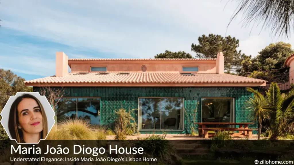 Maria João Diogo House exterior and interior tour in Lisbon, Portugal