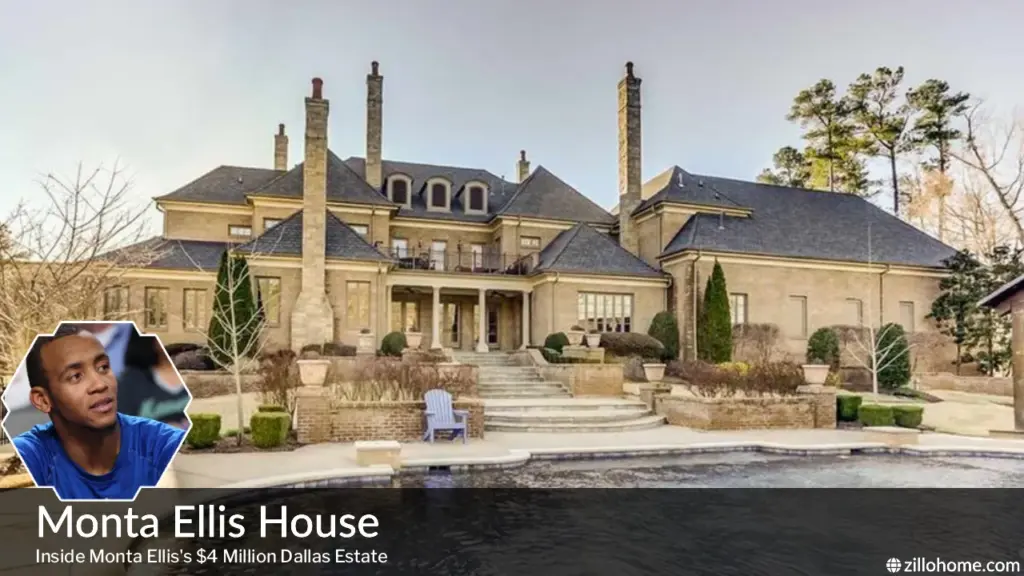 Monta Ellis House exterior view in Dallas Texas luxury suburban estate