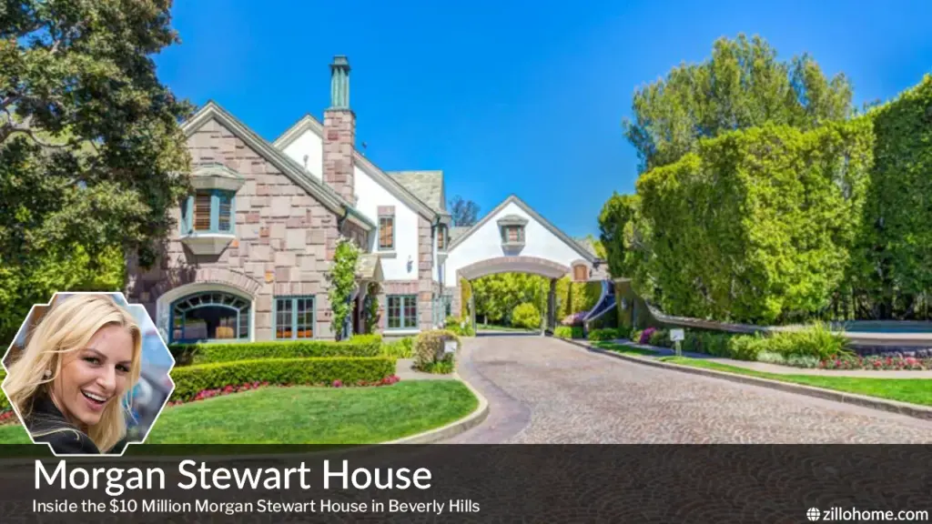 Morgan Stewart House in Trousdale Estates Beverly Hills California contemporary mansion exterior view