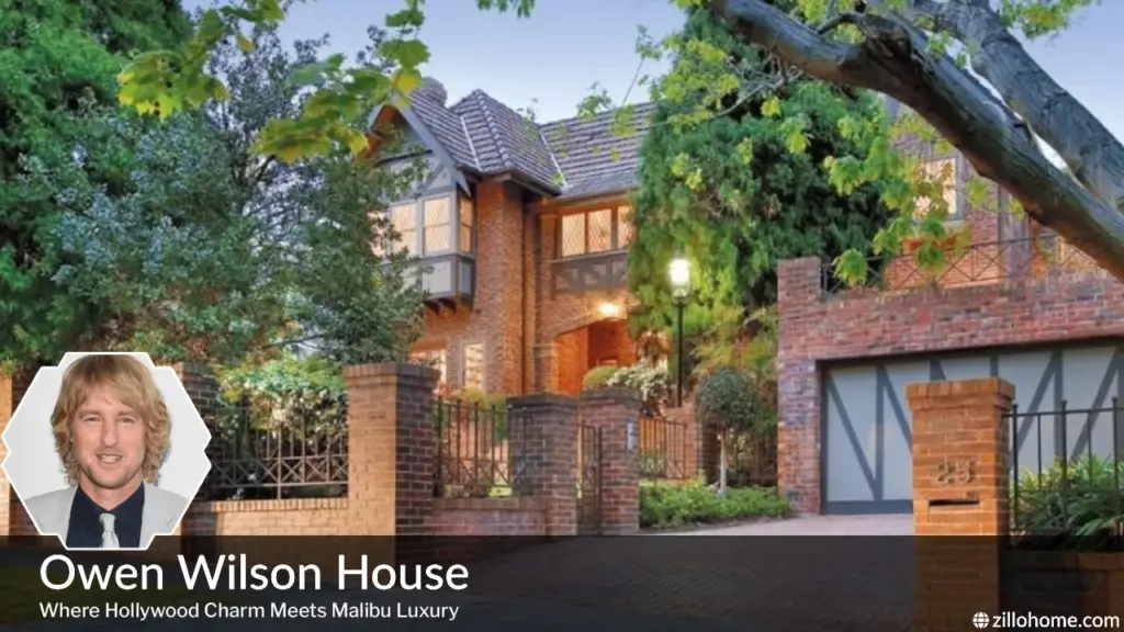 Owen Wilson House in Malibu California coastal estate exterior view