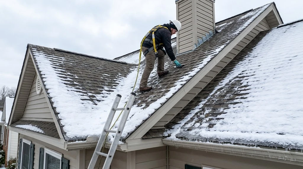Winter Roof Repair & Inspection in Virginia: What Every Homeowner Needs to Know Winter Roof Repair & Inspection in Virginia