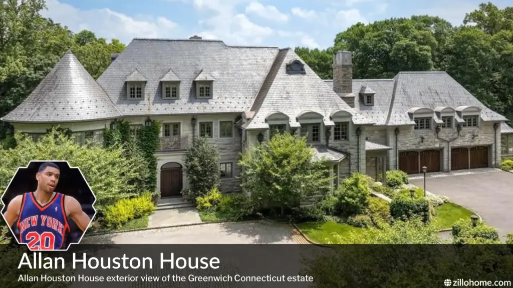NBA Legend Allan Houston House Tour in Greenwich, Connecticut Allan Houston House