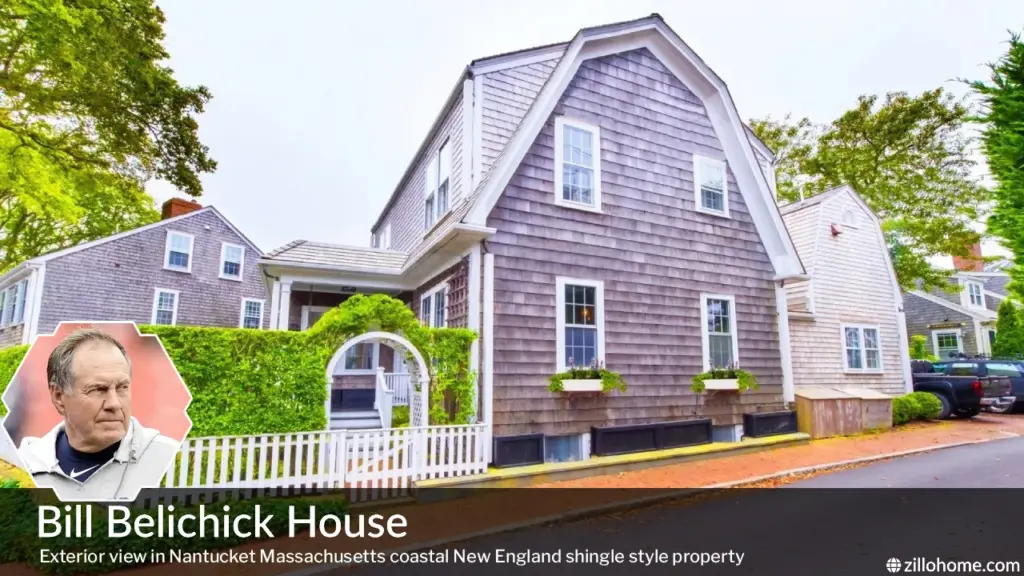 Legendary NFL Coach Bill Belichick House Tour in Nantucket, Massachusetts Bill Belichick House