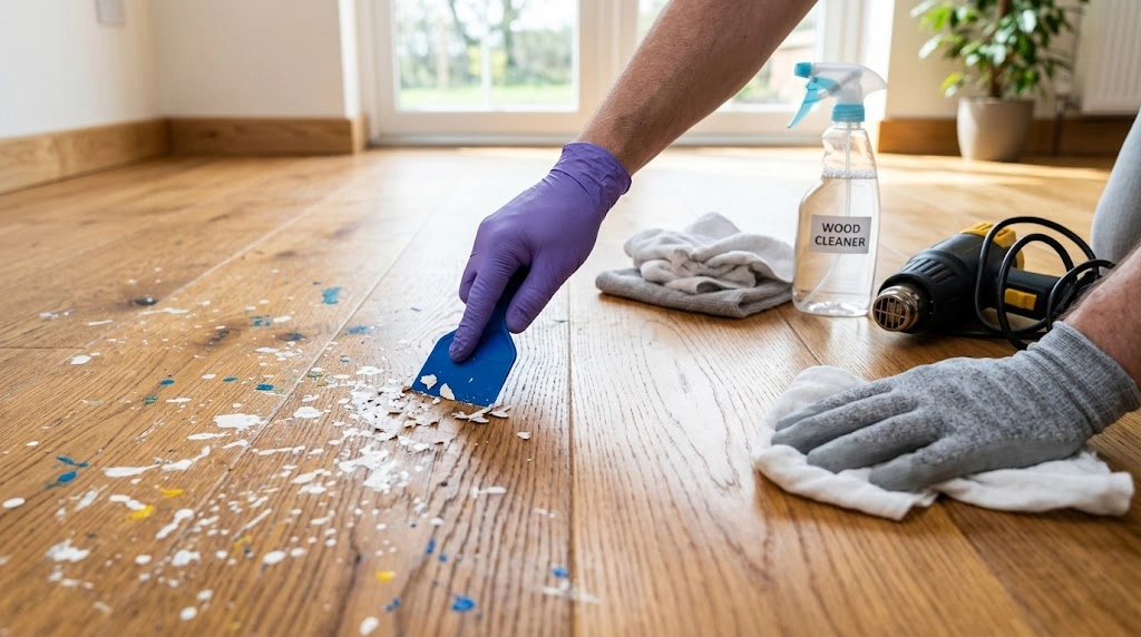 How to Remove Paint from Wood Flooring (Without Damaging It) How to Remove Paint from Wood Flooring