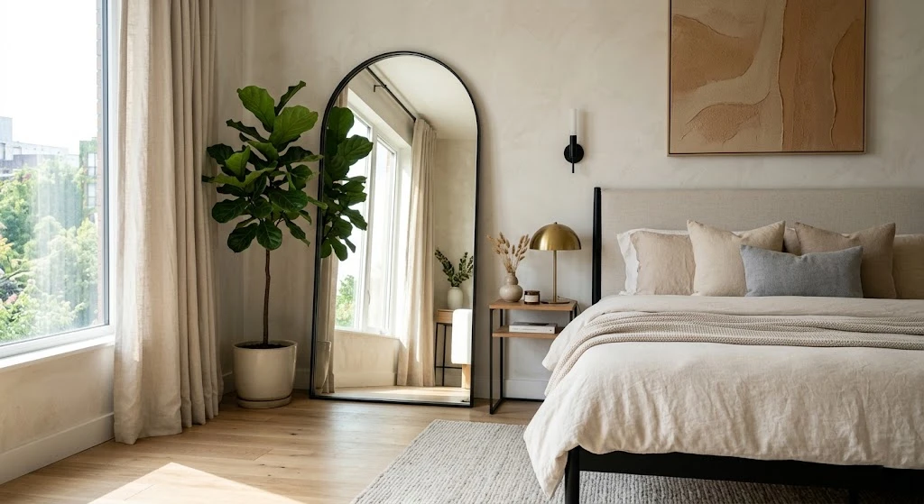 Big Mirror in Bedroom Ideas: Transform Your Space With Style Big Mirror in Bedroom Ideas