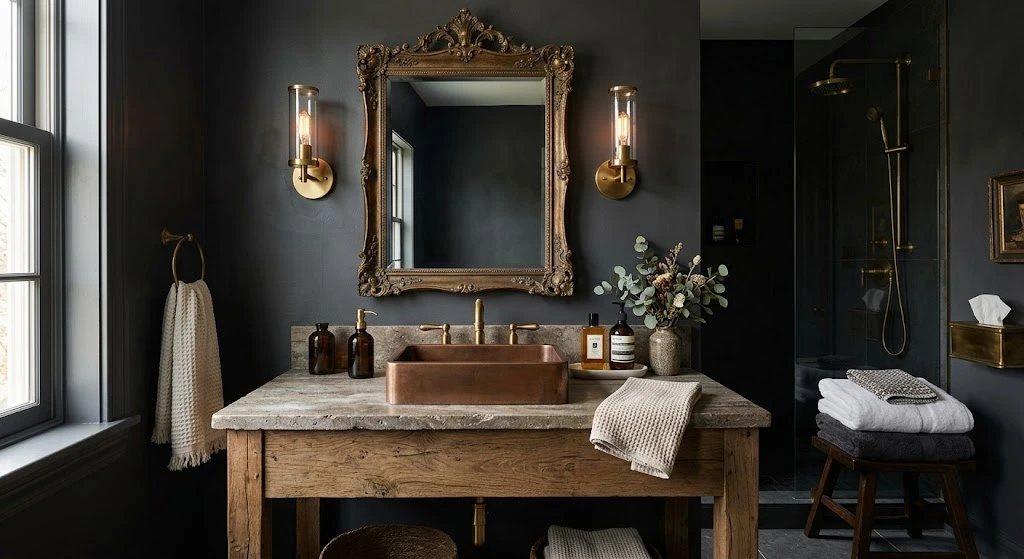 12 Stunning Guest Bathroom Ideas for a Cozy, Moody, and Timeless Space Guest Bathroom Ideas