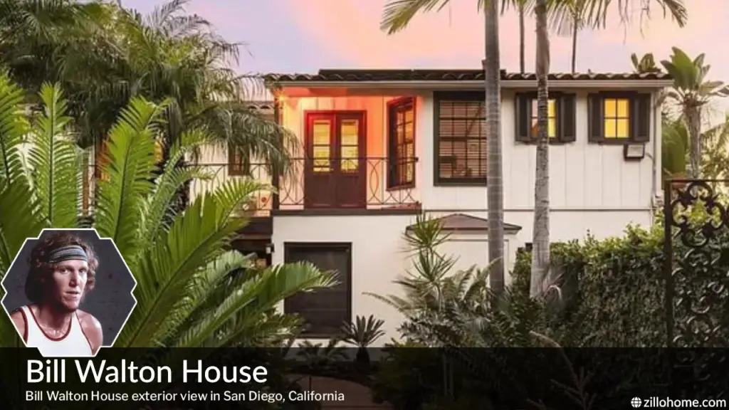 Basketball Legend’s Bill Walton House Tour in San Diego Bill Walton House