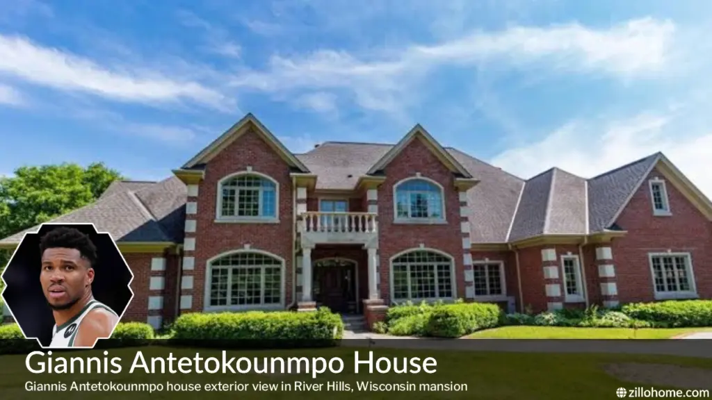 $1.8 Million Giannis Antetokounmpo House Tour in River Hills, Wisconsin Giannis Antetokounmpo house