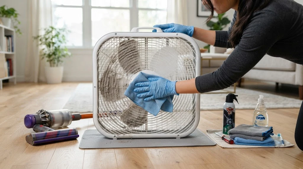 How to Clean a Box Fan: Easy Steps for Better Airflow How to Clean a Box Fan