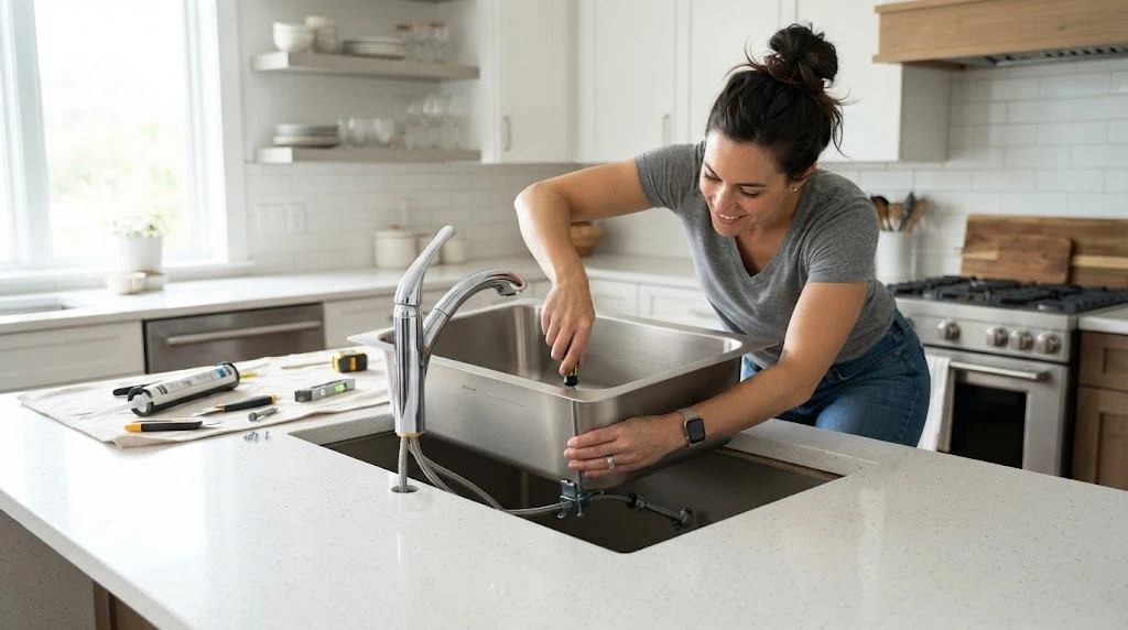 How to Install a Kitchen Sink: A Complete DIY Step-by-Step Guide How to Install a Kitchen Sink