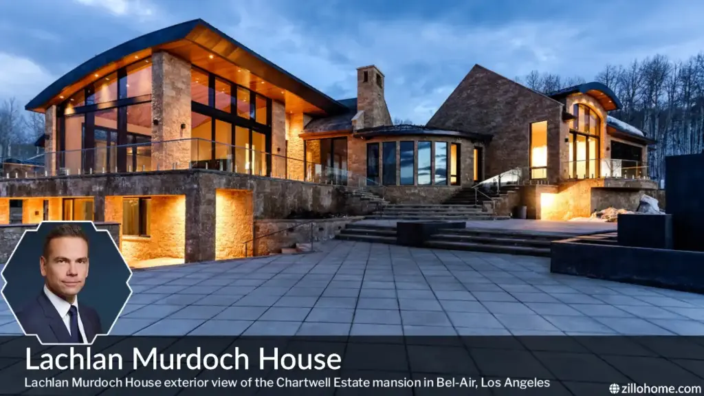 $150 Million Lachlan Murdoch House Tour in Bel-Air, Los Angeles Lachlan Murdoch House