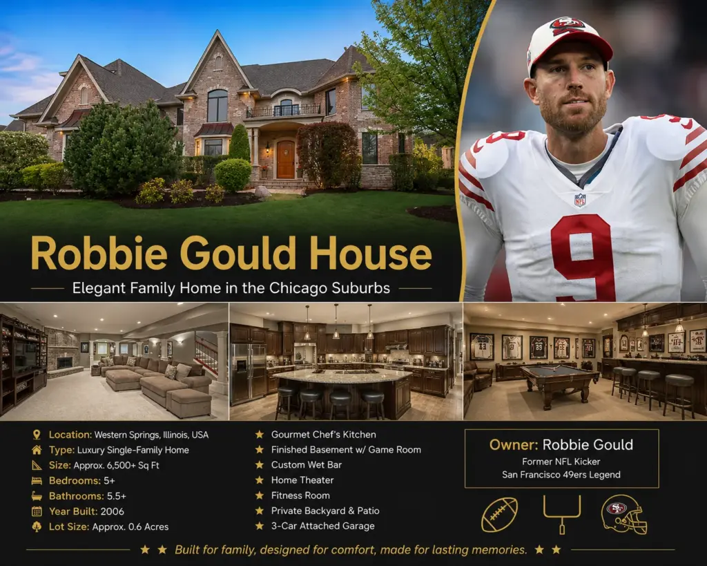 Surprising Facts: Robbie Gould House Tour in Chicago, Illinois Robbie Gould House