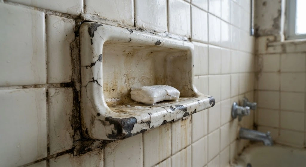 Why Replace a Built-In Ceramic Soap Dish