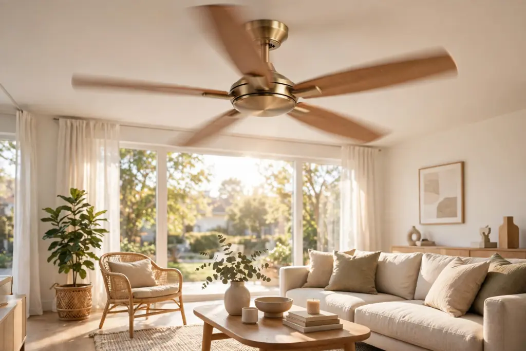 Ceiling Fan Direction Guide: Summer vs. Winter Settings